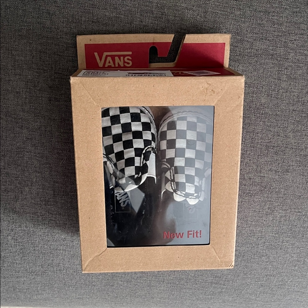 Vans Baby Slip-On Shoes in Black & White Checkerboard